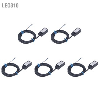 Leo310 5 ชิ้น Magnetic Switch Sensor 2 Wire ปกติเปิด ABS Proximity DC AC 5‑200V