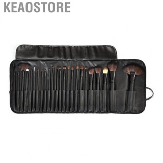 Keaostore Cosmetic Brush Set  Comfortable Fiber Makeup Kit Soft Skin Friendly with Bag for Beginners