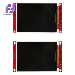 โมดูลหน้าจอแสดงผล 3.2 นิ้ว 320X240 SPI Serial TFT LCD ILI9341 สําหรับ MCU 2 ชิ้น