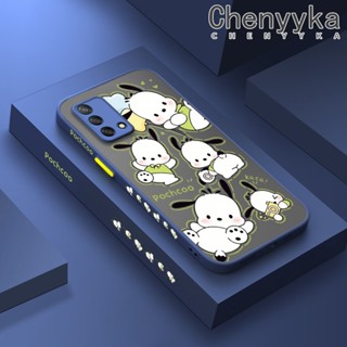 เคสโทรศัพท์มือถือ ซิลิโคนนิ่ม ใส บาง กันกระแทก ลาย Pochacco แฟชั่น สําหรับ OPPO A74 4G A95 4G F19 F19S Reno 6 Lite