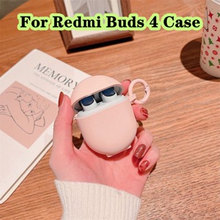 【Trend Front】เคสหูฟัง แบบนิ่ม สีมาการอง สําหรับ Redmi Buds 4 Redmi Buds 4