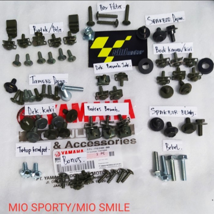 Baud Full Set เต็มตัว Yamaha Mio Smile Body