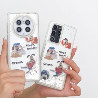 เคสโทรศัพท์มือถือ ลายสุนัข พร้อมที่ใส่แว่นตา สําหรับ Huawei P40 P50 P60 Mate 30 40 50 Pro