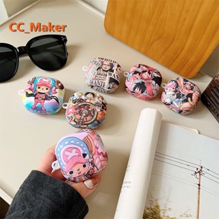 Samsung Galaxy Buds2 Pro Case Cartoon One piece Luffy Frosted Hard Case Samsung Galaxy Buds2 Shockproof Case Protective Cover Cartoon Roronoa Zoro Tony Tony Chopper Samsung Buds Pro / Buds Live Cover