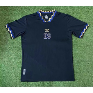 เสื้อกีฬาแขนสั้น ลายทีมชาติฟุตบอล El Salvador II Away Jersey ไซซ์ S - XXL 23-24