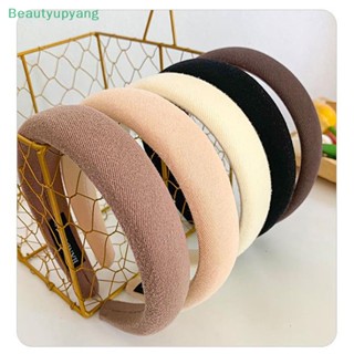 [Beautyupyang] ใหม่ ที่คาดผมบุฟองน้ํา บุกํามะหยี่ แบบหนา แฟชั่น สําหรับผู้หญิง