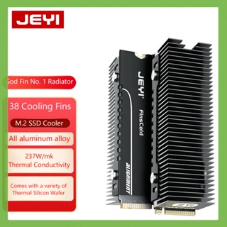 Jeyi M.2 NVME NGFF SSD ฮีทซิงค์หม้อน้ําระบายความร้อน พร้อมแผ่นระบายความร้อน 237W/mk