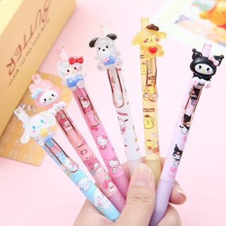 SANRIO ปากกาลูกลื่น โลหะ ลายการ์ตูนซานริโอ้น่ารัก เครื่องเขียน สําหรับนักเรียนหญิง