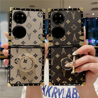 เคสโทรศัพท์มือถือ พร้อมกระเป๋า สําหรับ Huawei P50 Pocket P50 Pocket S P50