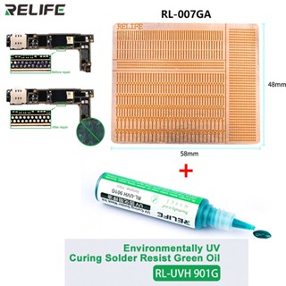 Relife RL-007GA-007G แผ่นบอร์ดเชื่อมบัดกรีซ่อมแซมจุด แบบเปลี่ยน 2761 1400