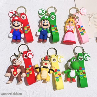 (🎉พร้อมส่ง🎉) พวงกุญแจ มาริโอ้ Mario ห่วงสีทอง ของขวัญ ของสะสม น่ารักมากกก