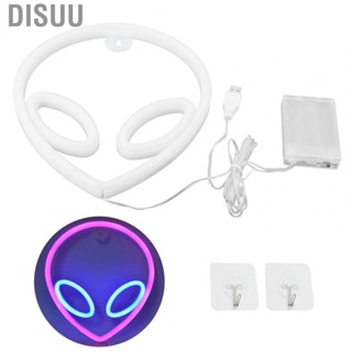 Disuu Unique Alien Neon Light /USB Operated Decorative  Sign Wall De GP