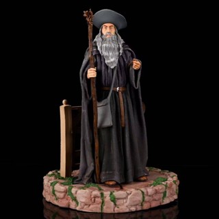 Ag ของเล่นโมเดลฟิกเกอร์ the Lord of the Rings Gandalf Robe Wizard สีดํา สําหรับเด็ก เก็บสะสม ของขวัญ