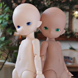 ตุ๊กตาอนิเมะ Bjd ผิวขาว 1/6 ของเล่นแต่งตัว แบบสุ่มตา