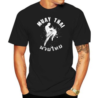 Cotton T-Shirt Men t shirt Cool Muay Thai Shirt Great Stylish Thai Boxing Gear Summer Fashion Style tshirt_04