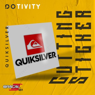 Quiksilver V14 สติกเกอร์ตัด 2 สี