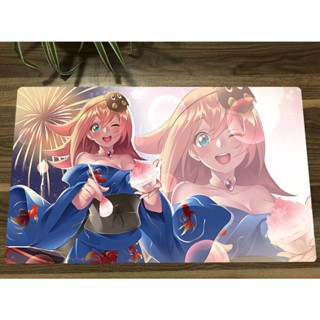 Yu-gi-oh! Playmat Dark Magician Girl TCG CCG แผ่นรองเมาส์ เลือกลายได้ สําหรับเล่นเกม