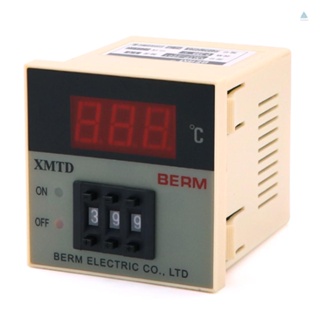 Mit XMTD-2001 เครื่องควบคุมอุณหภูมิดิจิทัล แบบสั้น 0-399℃ เครื่องควบคุมอุณหภูมิ K Type