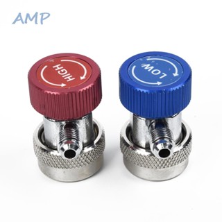 ⚡READYSTOCK⚡Adapter Couplers A/C R134a Car Air Conditioner High&amp;Low Pressure Metal