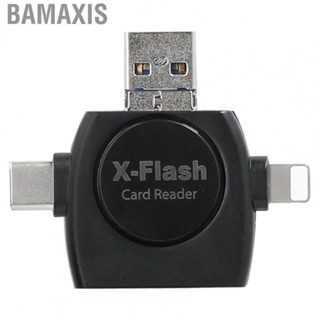 Bamaxis XT60 Mobile Phone Card  4 In 1 OTG Storage Extension for Android Typec IOS Black