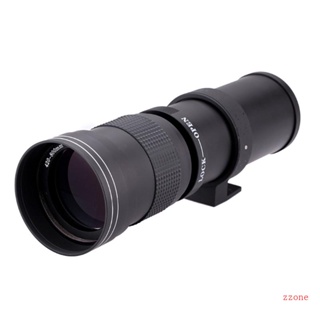 Zzz เลนส์ซูมแมนนวล 420-800 มม. F 8 3-16 Super Telephoto สําหรับเมาท์ T สําหรับกล้องดิจิทัล