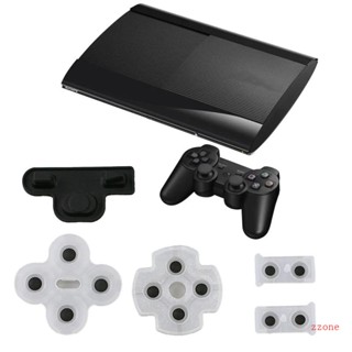 Zzz แผ่นยางซิลิโคน 5 ชิ้น สําหรับ PS3Controller