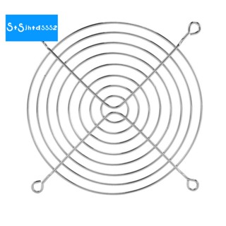 Pc DC พัดลม ตะแกรง ป้องกันนิ้วมือ โลหะ 120 มม. 12 ซม. โทนสีเงิน