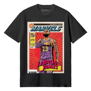 เสื้อยืดพิมพ์ลาย เสื้อยืดแขนสั้น ผ้าฝ้าย พิมพ์ลาย Nba - LEBRON JAMES 1 combed Cotton 30s s - m - l - xl - xxl สําหรับผู้