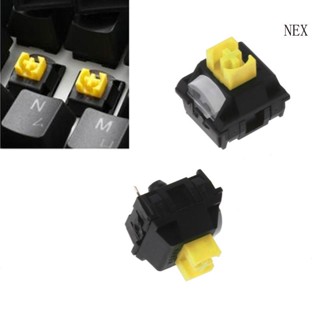 Nex คีย์บอร์ดเชิงกล -RGB เพลาไขว้ สีเหลือง สําหรับ Blackwidow Elite