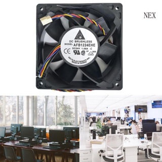 Nex 12038 พัดลมระบายความร้อน 12 ซม. สําหรับคอมพิวเตอร์ แล็ปท็อป PC AFB1224EHE