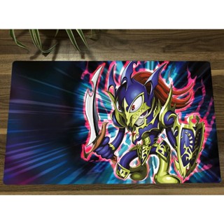 อะนิเมะ Yu-Gi-Oh! Playmat Toon Black Luster Soldier CCG TCG Trading Card แผ่นรองเมาส์เกมมิ่ง