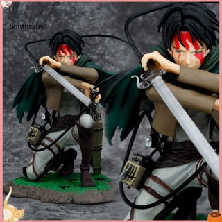 Sta ฟิกเกอร์ PVC อนิเมะ Attack on Titan Rival Ackerman ขนาดเล็ก สําหรับของที่ระลึก