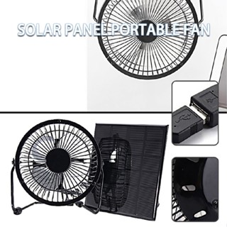 5W Solar Panel Powered Fan Kit Waterproof Solar Exhaust Fan for Greenhouse Shed