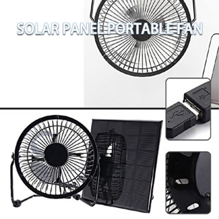 5W Solar Panel Powered Fan Kit Waterproof Solar Exhaust Fan for Greenhouse Shed