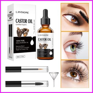 Castor Oil Lash เซรั่มบํารุงขนตา เพิ่มความยาวขนตา 1.7 ออนซ์