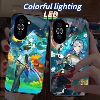 Mg เคสโทรศัพท์มือถือ LED สําหรับ Huawei P30pro P50pro P40pro+ Honor50pro nova11pro mate50Pro 30Epro nova7se 8se mate40Pro HonorX7 X8 70Pro