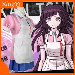 ชุดเดรสคอสเพลย์ Dangan Ronpa 2 Danganronpa Mikan Tsumiki