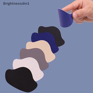 [Brightnessdin1] แผ่นแพทช์ซ่อมแซมรองเท้ากีฬา กันการสึกหรอ มีกาวในตัว ล้างทําความสะอาดได้ 6 ชิ้น