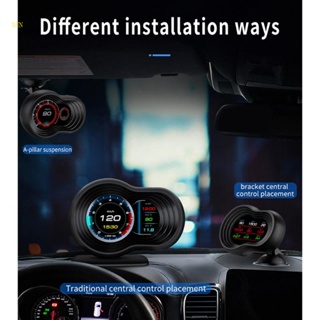 Sun HUD เครื่องสแกนเนอร์ GPS วัดความเร็วกระจกหน้ารถยนต์ สําหรับ Smart Digital