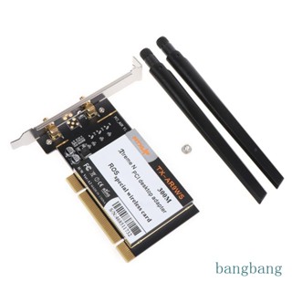 Bang การ์ดไร้สาย AR9223 300M PC Dual-Band 2 4 5GHz สําหรับ Win 7 8 10