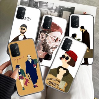 เคสโทรศัพท์มือถือแบบนิ่ม ลายภาพยนตร์ Leon Matilda Natalie Y261 สําหรับ OPPO A12E A15 A15S A53S A55 A56 A53 A32 A16 A16S A54S A54 A8 A31