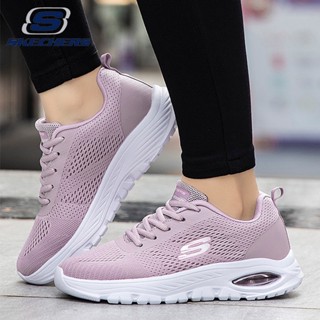 พร้อมส่ง Skechers_ รองเท้าผ้าใบ ข้อสั้น แบบผูกเชือก สําหรับผู้หญิง