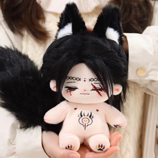 เสื้อผ้าตุ๊กตา ผ้าฝ้าย รูปการ์ตูนอนิเมะ One-Piece Hundun Plushie 20 ซม.