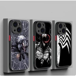 เคสมือถือ แบบนิ่ม ลาย Venom Marvel C278 สําหรับ iPhone SE SE2 SE3 7 8 Plus XR XS Max 11 Pro Max