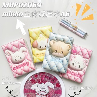 Mhpo21169 หนังสือบรรเทาความเครียด สามมิติ milko A6