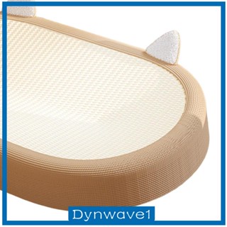 [Dynwave1] แผ่นกระดาษแข็ง ทรงวงรี กันรอยขีดข่วน สําหรับแมว