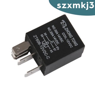 [Szxmkj3] รีเลย์ยานพาหนะ 12V 20A 30A SPDT 5Pin และซ็อกเก็ต 5 สาย