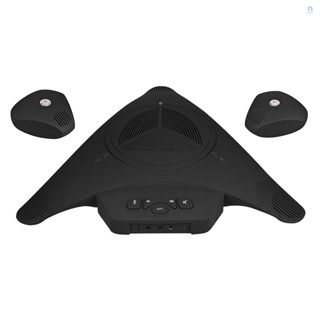 Mst-x3 EX USB ไมโครโฟน สปีกเกอร์โฟน พร้อมไมค์ 2 ตัว 8 เมตร 360° ปิ๊กอัพรองรับเสียง Skype MSN QQ สําหรับคอมพิวเตอร์ โทรศัพท์มือถือ [A]