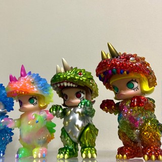 Beixiju-【ของแท้ 】ฟิกเกอร์ตุ๊กตา popmart Molly X instinct series สุ่มสี