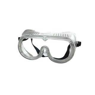 แว่นครอบตานิรภัย เลนส์แข็งหนา Safety Goggles (แพ็คละ 1 อัน) แว่นตานิรภัย กันสะเก็ด เซฟตี้